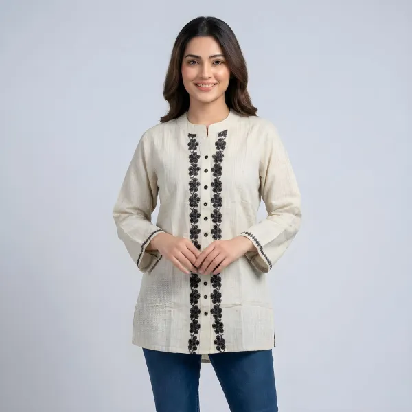 Embroidered Top